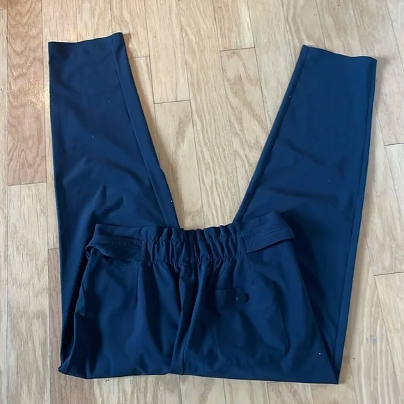 Athleta black paper bag waist pants size 4 - Picture 4 of 6